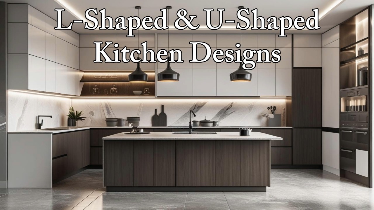 Modern Kitchen Magic | L-Shaped & U-Shaped Designs You’ll Fall in Love With