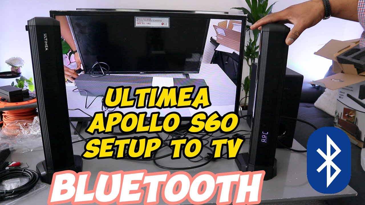 How to Install & Connect ULTIMEA Apollo S60 Soundbar To TV Via Bluetooth |Unboxing & Setup Overview