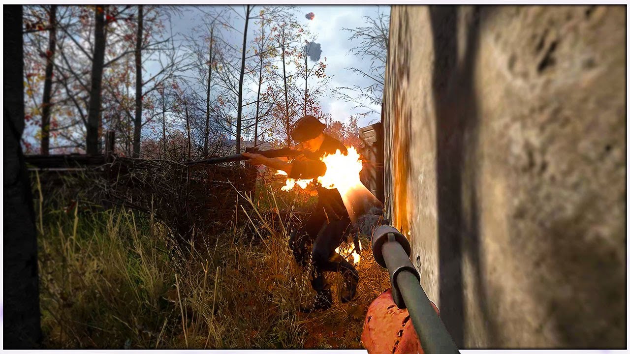 Hell Let Loose - I tried the Flamethrower...how do you like your Brats?