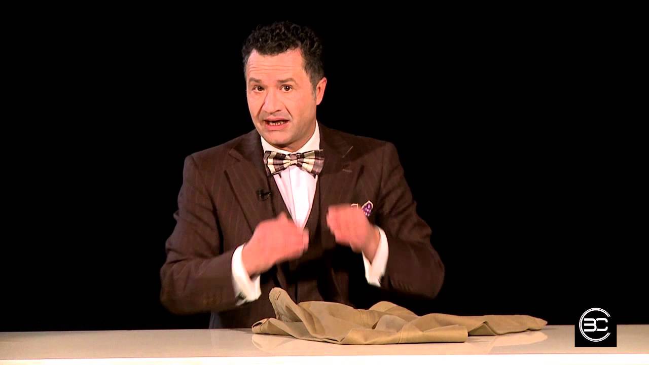 Cómo Doblar un Pantalón con Raya - Bere Casillas (Elegancia 2.0)