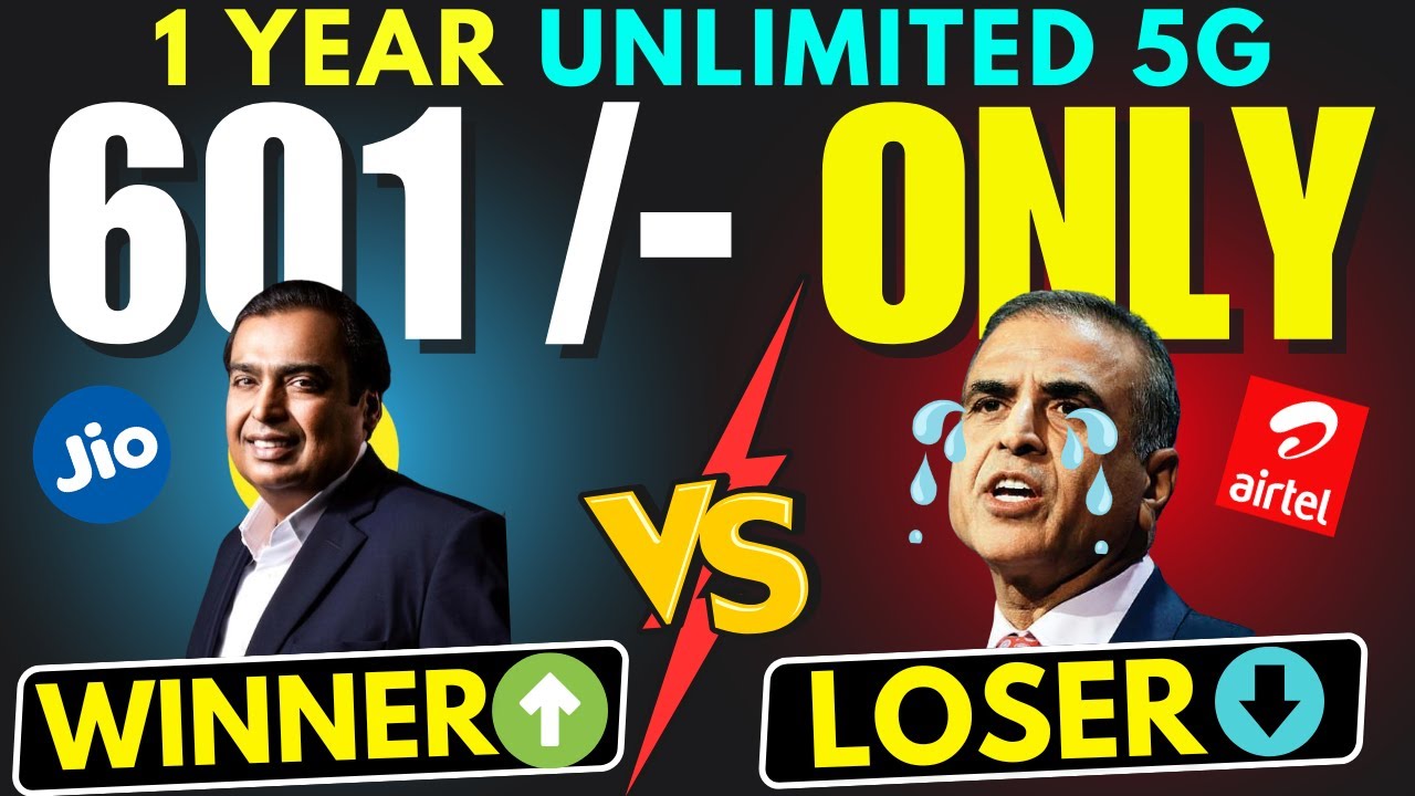 Jio 1 Year Unlimited 5G Plan | Jio 601 Unlimited 5G Plan | Jio New Prepaid Plans 2025 #trending