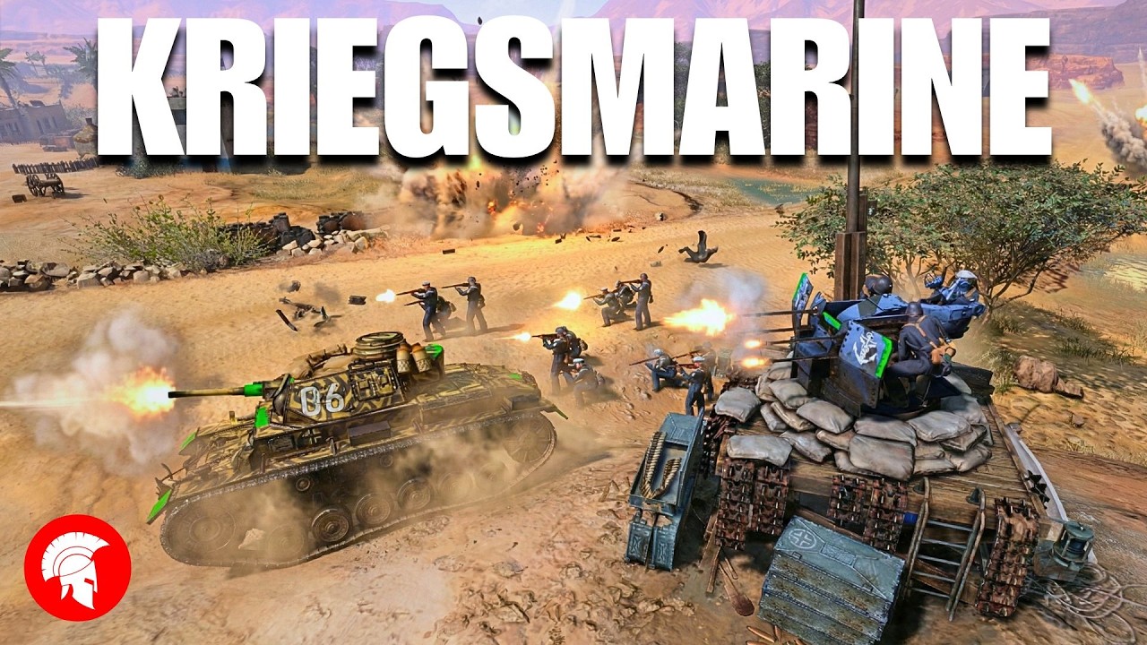 Kriegsmarine a Good Deal? - 4vs4 - Afrikakorps - Company of Heroes 3