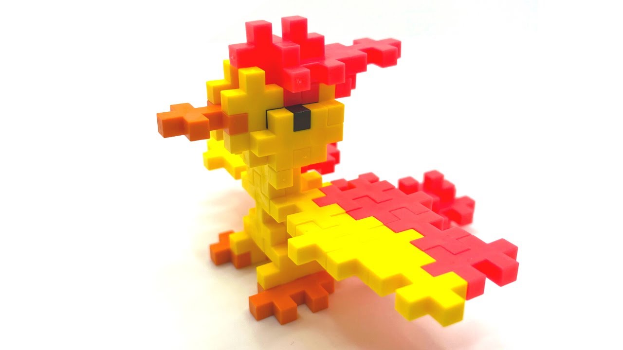 Moltres Pokemon Instructions | Plus-Plus Blocks