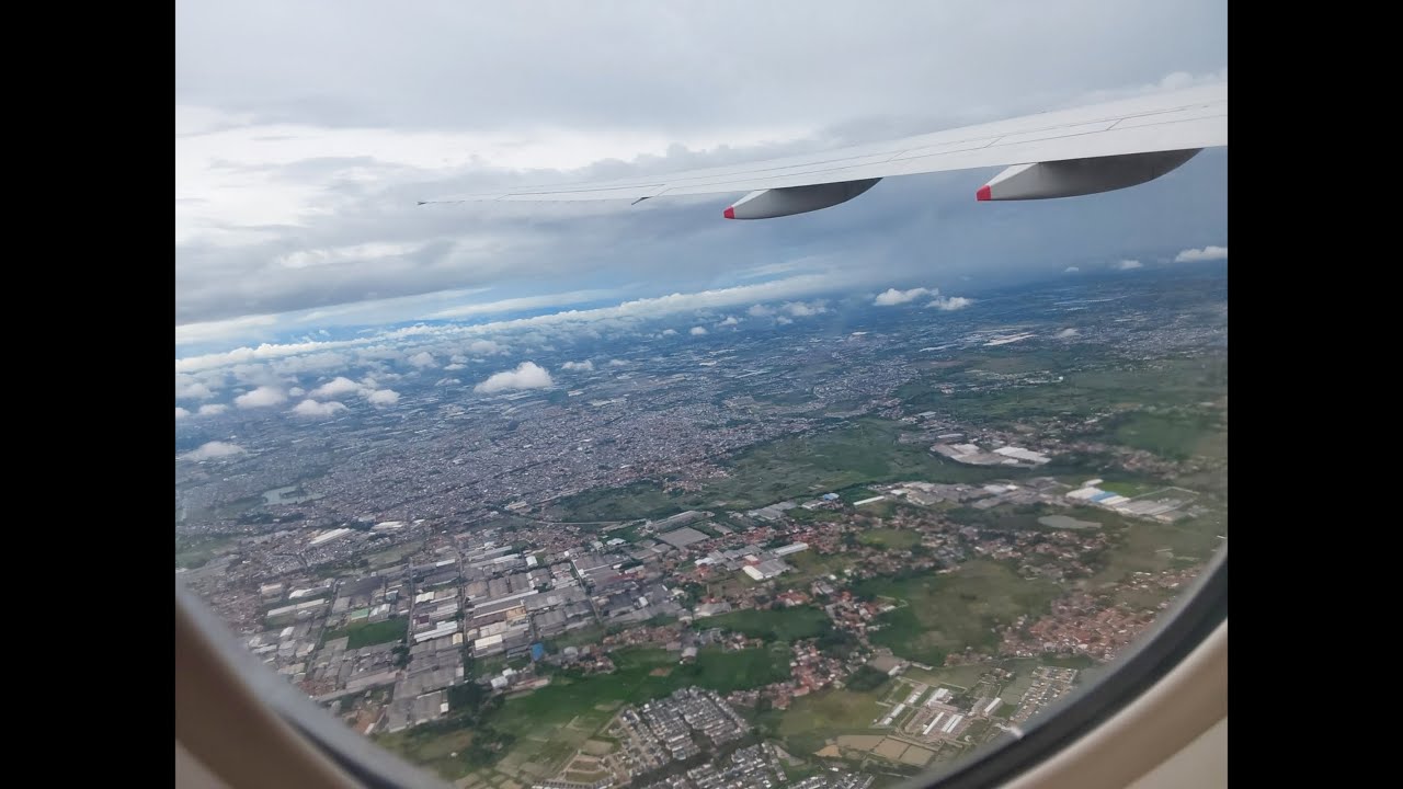 Takeoff CGK-SIN Singapore airlines B777-300ER