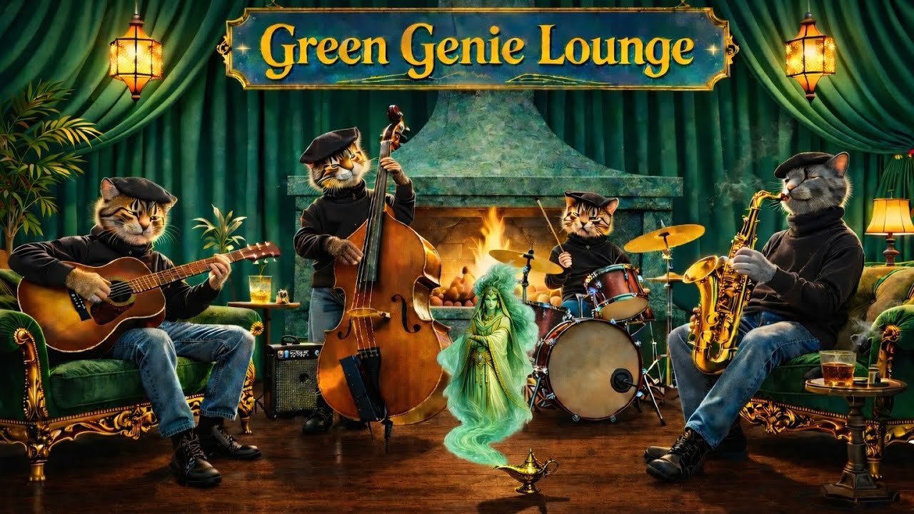 The Green Genie Lounge: Vintage Instrumental Music 