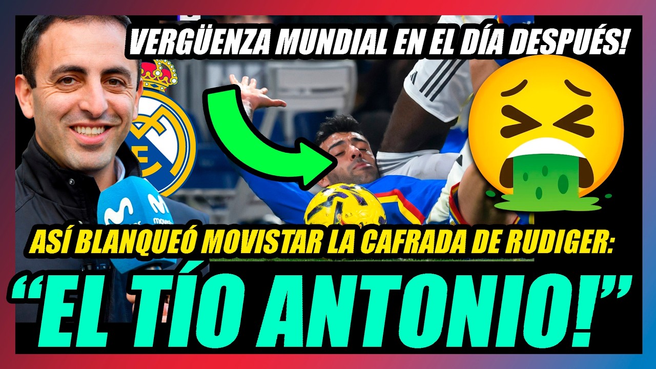 🔥ASÍ BLANQUEÓ a RUDIGER 
