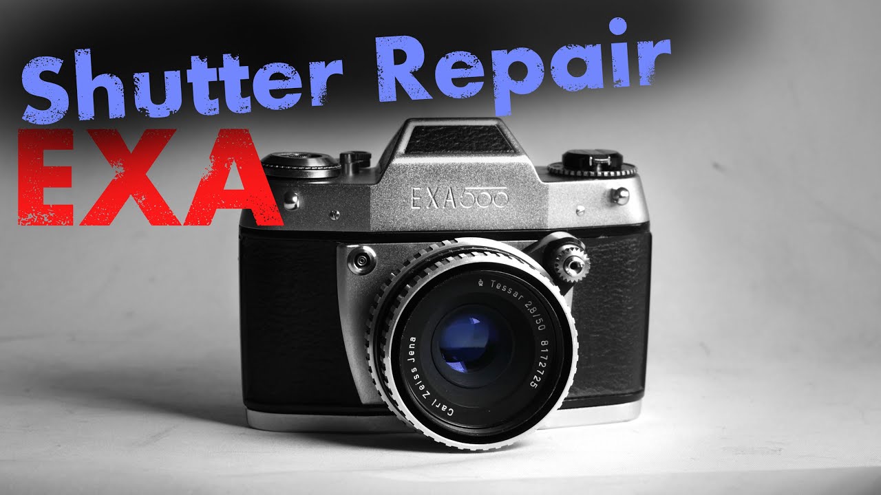 Vintage Camera Repair - Ihagee EXA 500 - Slow Speed Shutter Timer & Tessar Lens