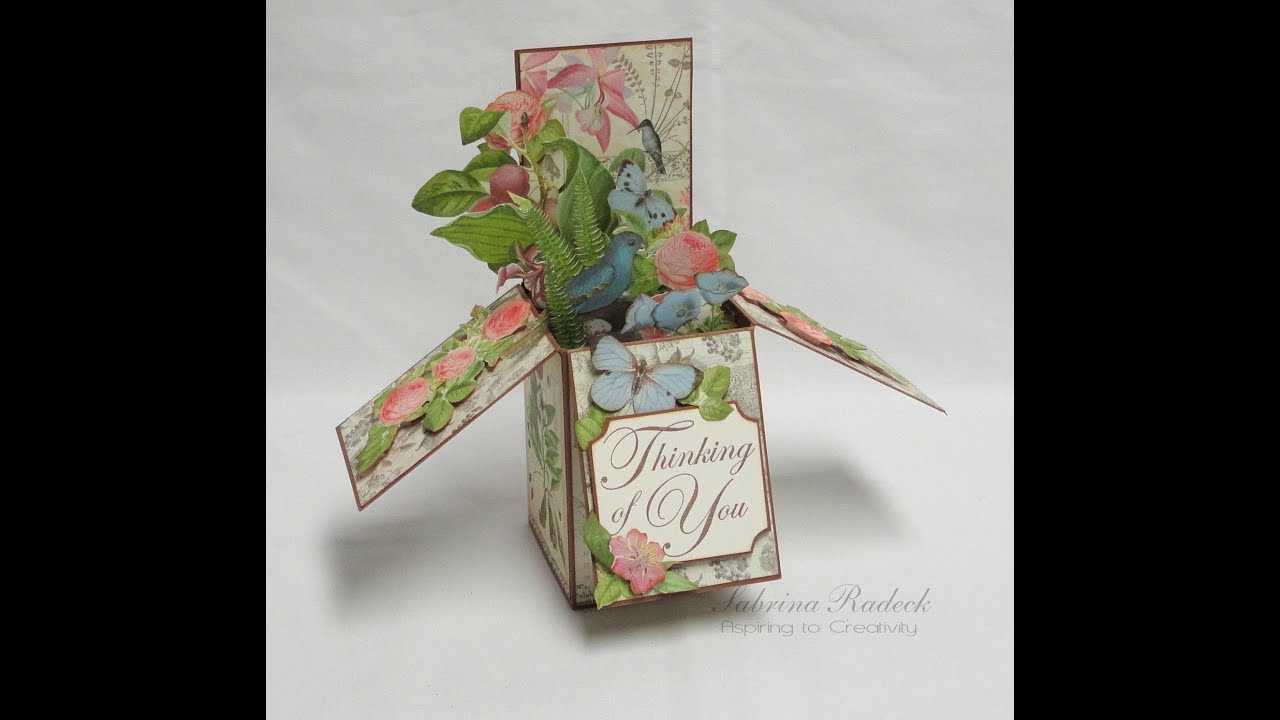 Pop Up Box Card Tutorial