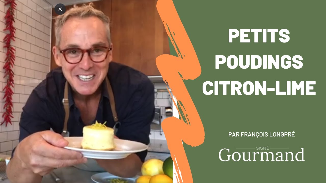 RECETTE DE PETITS POUDINGS CITRON-LIME