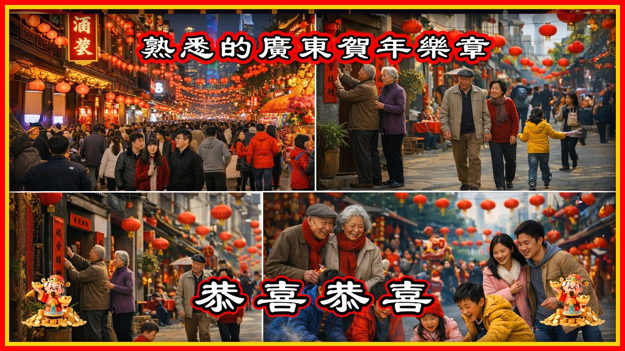 恭喜恭喜4K HD Audio 在熟悉的賀年樂章中，找回最淳厚的家鄉味，譜成一曲萬家團團圓。