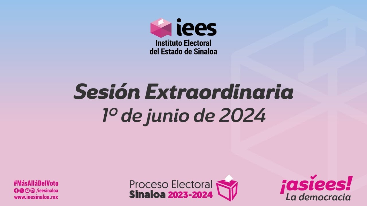 SESIÓN EXTRAORDINARIA 1 DE JUNIO DE 2024