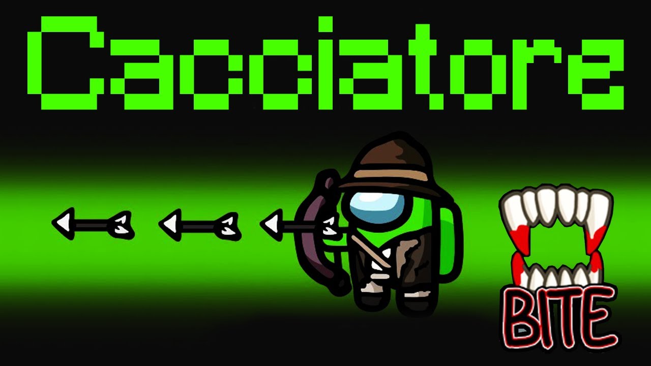 IL NUOVO RUOLO DEL CACCIATORE SU AMONG US CON LE MOD!!