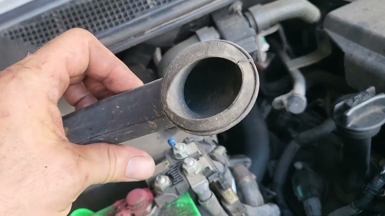 Nissan Titan with water on the passenger floor FIXED