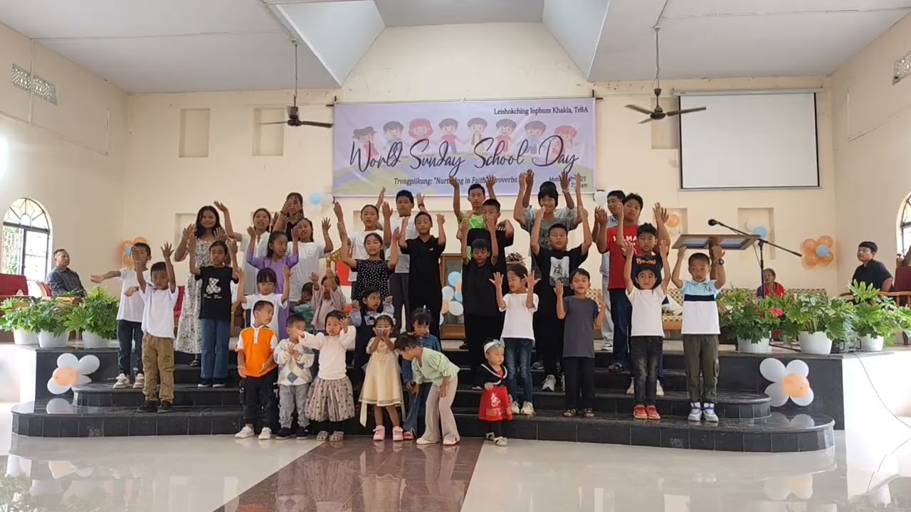 Leishokching Sunday School children class 