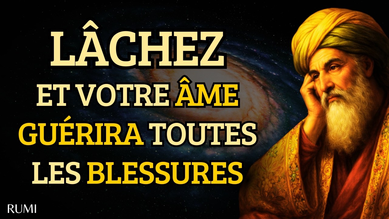 Comment Laisser Âme GUÉRIR Vos Blessures Les Plus Profondes (Le Pouvoir de l’ABANDON TOTAL) | Rumi