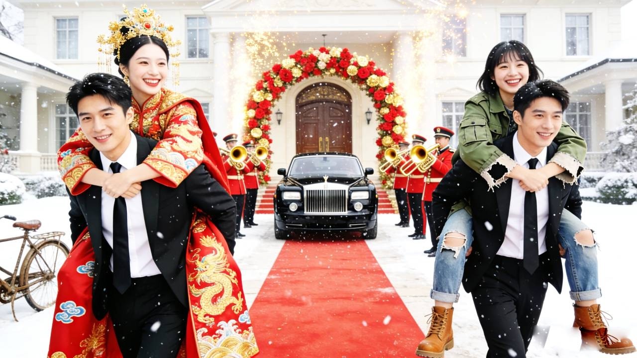 His family favored the adopted son,forced him to marry a poor girl—she’s billionaire!they regret it!