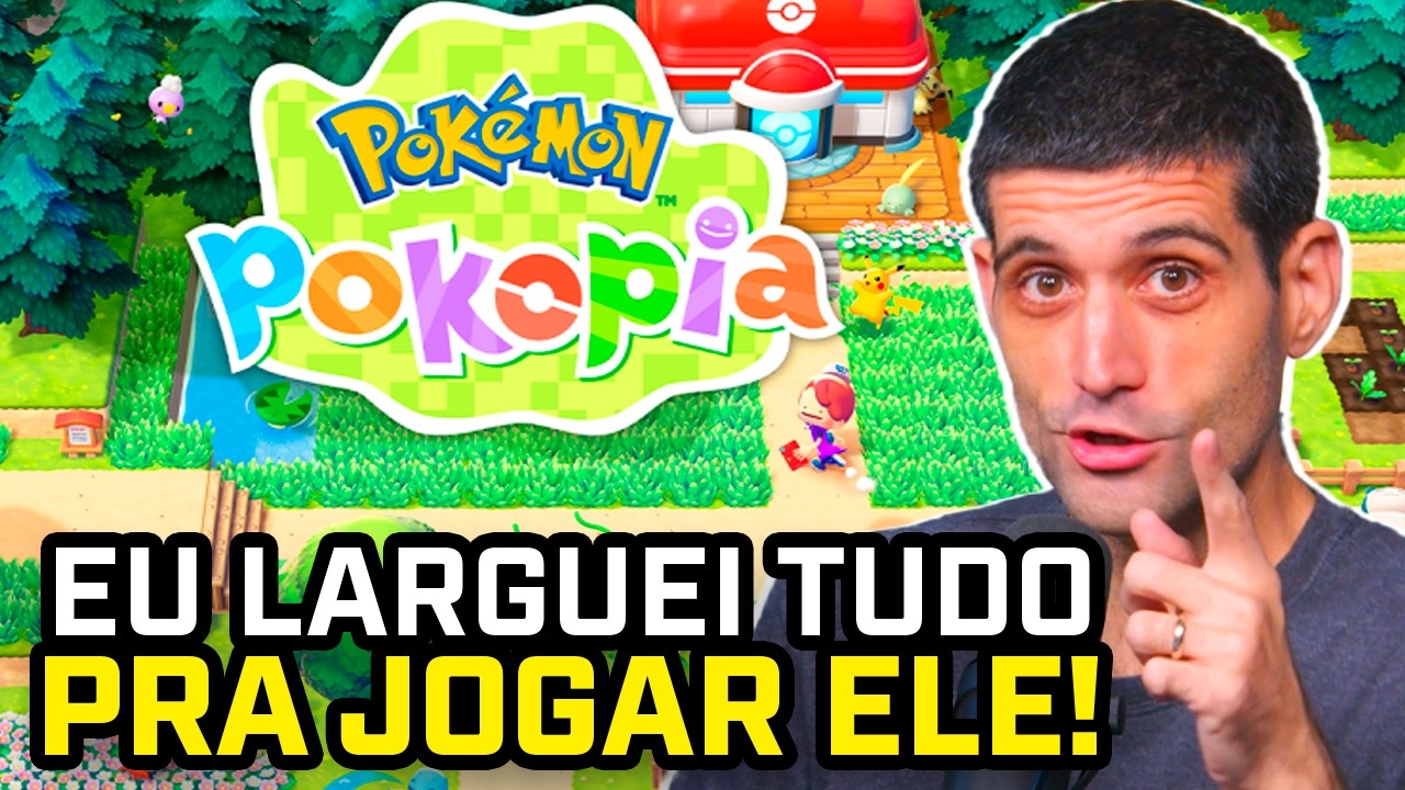 O DAVA PASSOU uma SEMANA INTEIRA no POKÉMON POKOPIA!!
