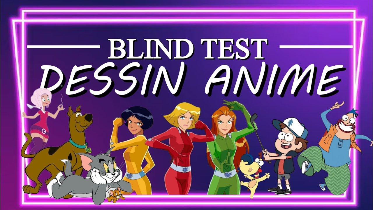 BLIND TEST - DESSINS ANIMÉS (60 extraits) #1