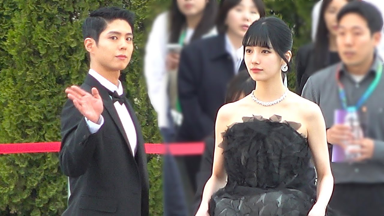 백상 MC 수지Suzy 박보검 ParkBoGum 직캠 @230428 백상예술대상