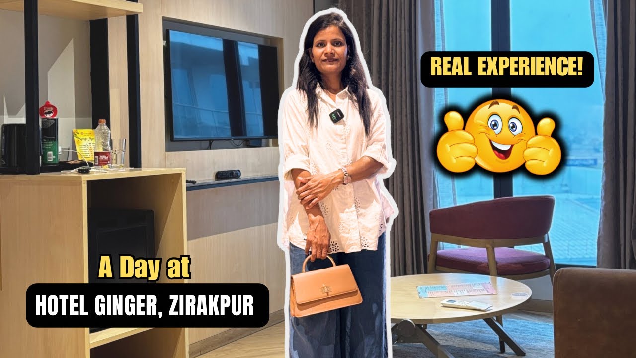 Ginger Hotel Zirakpur Stay Vlog | Uniqlo Shopping | Dinner at Bhagat Tarachand | Morning Buffet Tour
