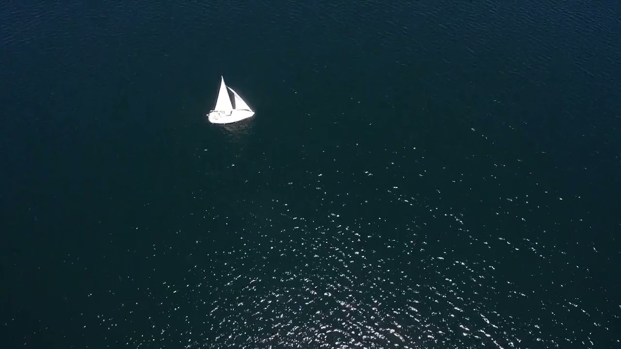 Sailing Fremont Lake, Pinedale, Wyoming