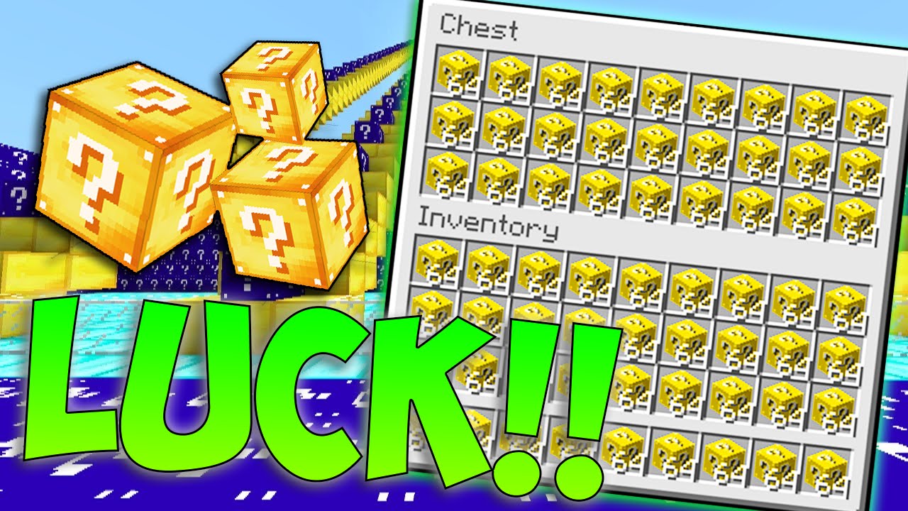 LUCKY BLOCKS STAIRCASE RACE MINI-GAME in MINECRAFT!
