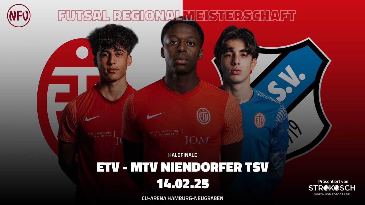 ETV vs. Niendorver TSV - Halbfinale - Futsal A-Junioren Norddeutsche Meisterschaft