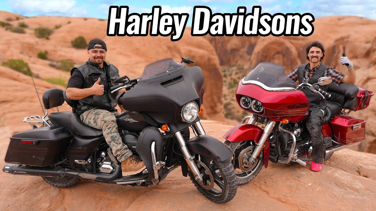 Rock Crawling with Harley Davidsons!