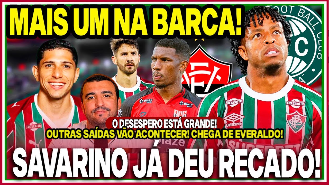 🚨KENO FORA DO FLU! MAIS UM DE SAÍDA! E VEM MAIS AÍ!🔥SAVARINO CHEGOU E JÁ FALOU! ACORDA, DIRETORIA!
