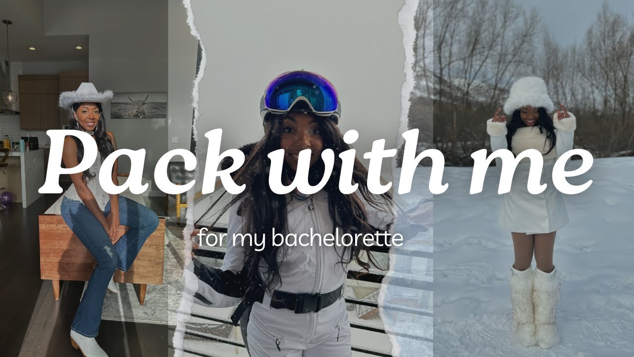 BACHELORETTE PREP | Pack with me (bride)