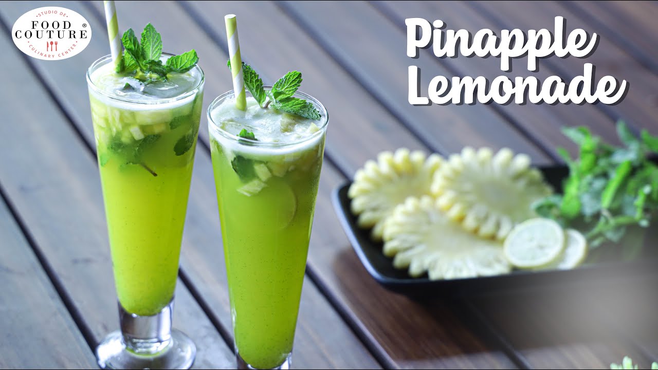 Pineapple lemonade | Summer Refreshment Drink | Chetna Patel Recipes