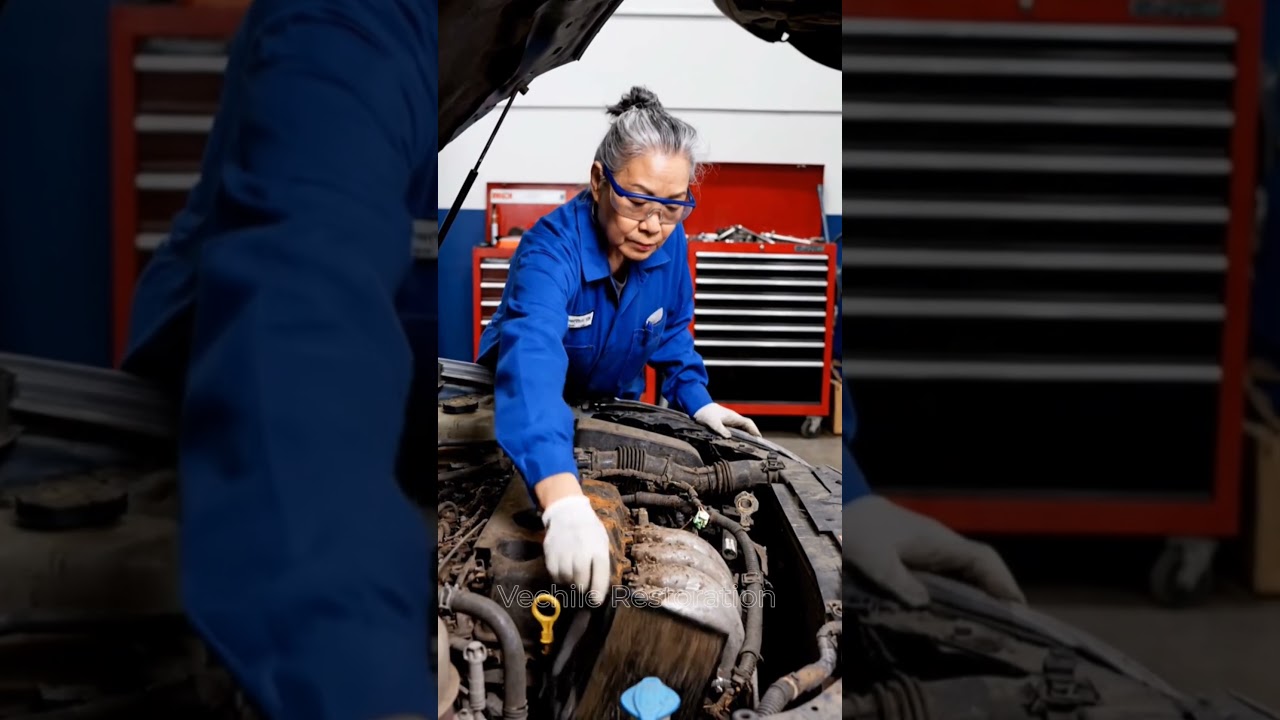 Flood Ruined This Car… Mechanic Did the Impossible 🚗. Flood-Damaged Car Everyone Gave Up On 