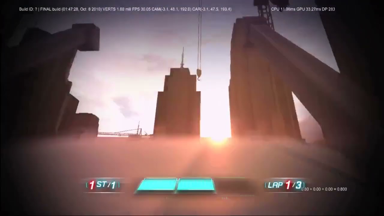 Split/Second 2 prototype