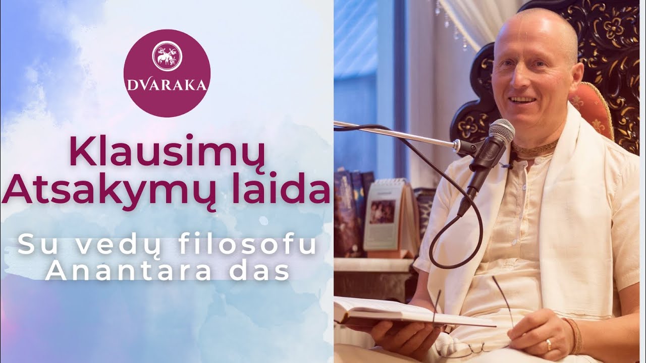 Klausimų - Atsakymų laida su Anantara das, 2026.03.04