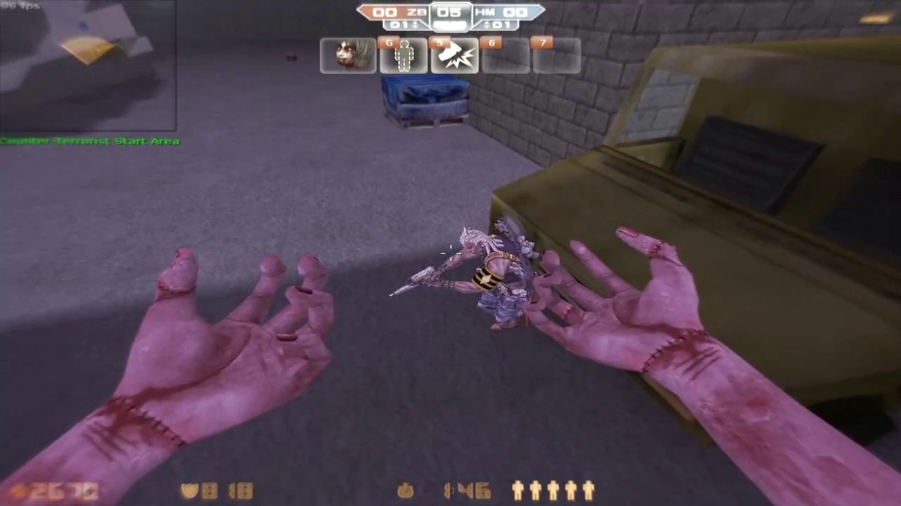 CSNZ TestTR vs OREO (1v1 in Zombie Mutant)
