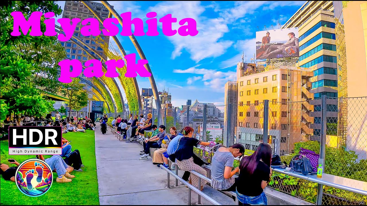 Tokyo Shibuya Miyashita Park 2025 | 渋谷ミヤシタパーク Walking Tour &bull; 4K HDR