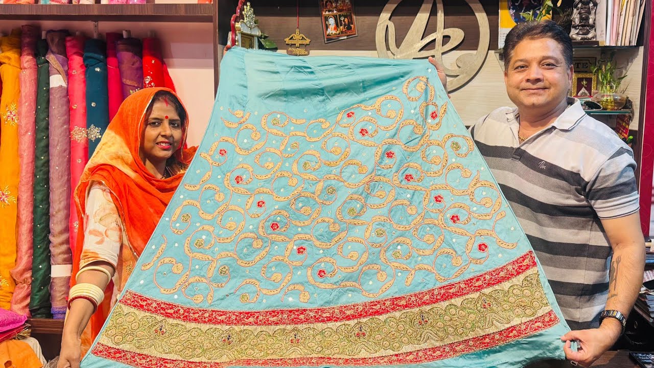Sabse Sundar sabse sasti Rajputi poshak with free stitching & shipping -Anjana boutique @9950676777
