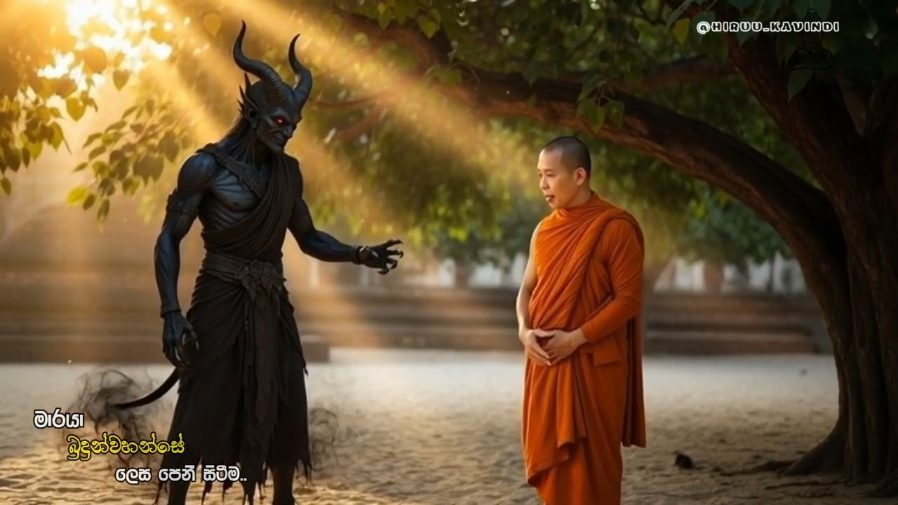 🧿 මාරයා බුදුන්වහන්සේ ලෙස පෙනී සිටීම.! 