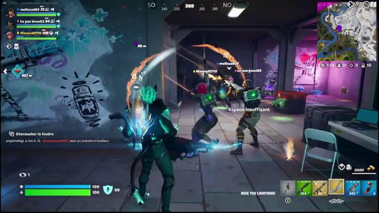 Jouer a Fortnite avec un torticolis suite