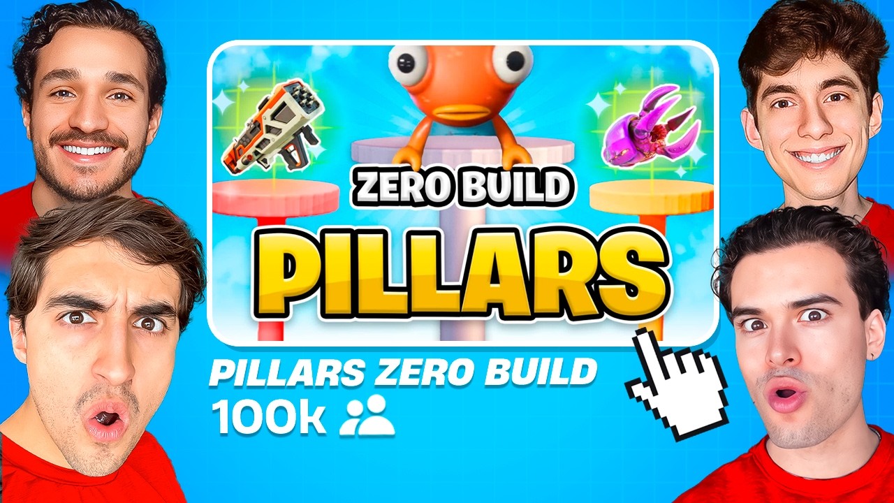 Jugamos los mapas más FAMOSOS de ZERO BUILD!