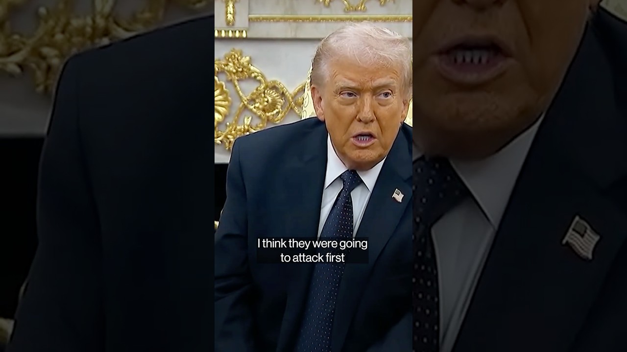 Trump Thought Iran Was Going to Attack US Before Strikes