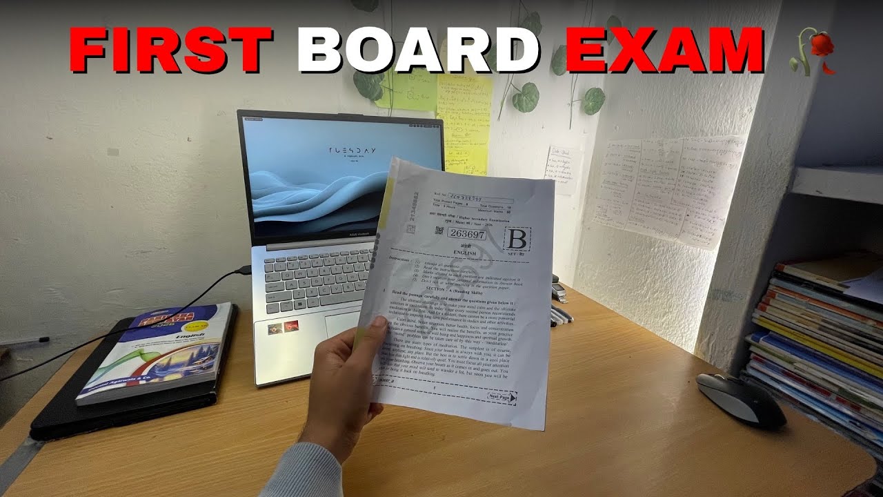 First Board Exam 🥀 | My Honest Experience