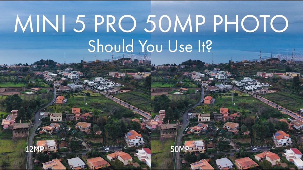 DJI Mini 5 Pro 50MP Photo Quality - Should You Use It?