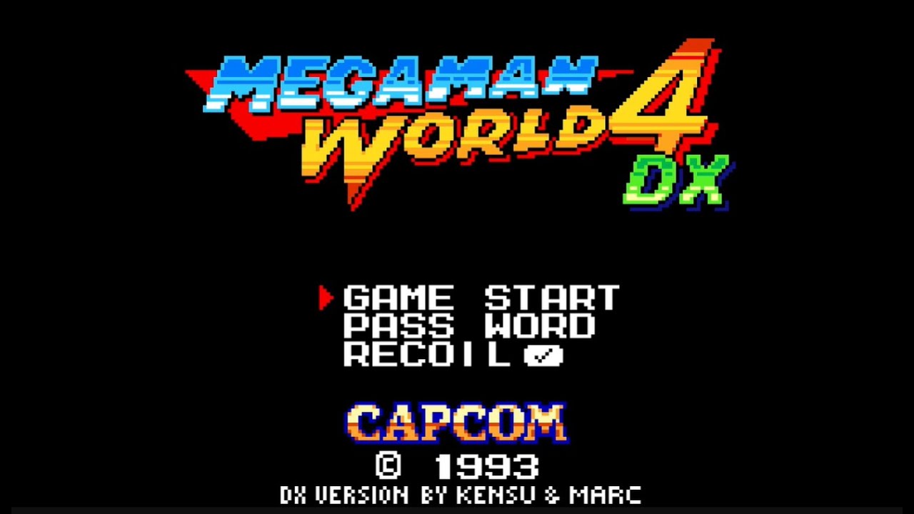 Mega Man World 4 color/Mega Man DX IV