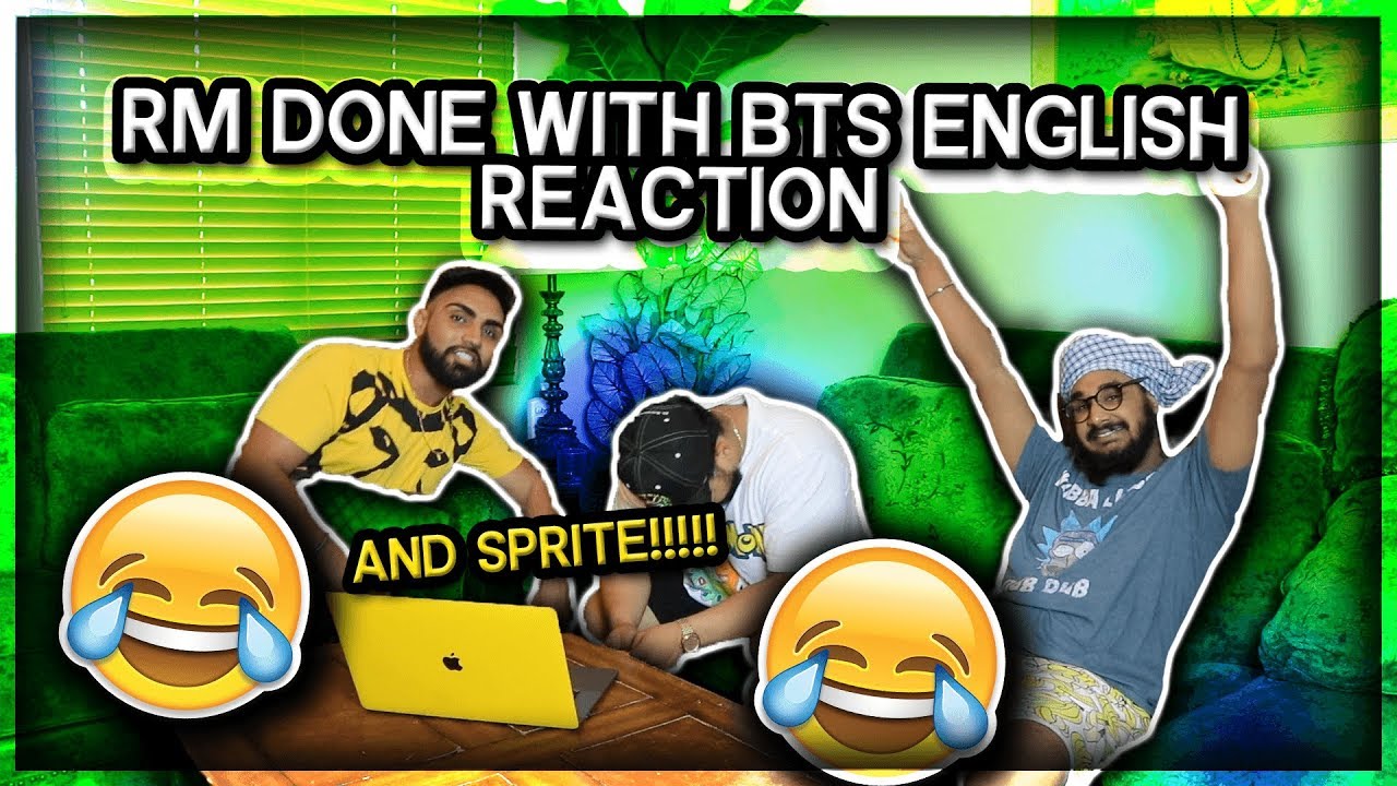 Namjoon Being Done With BTS' English | REACTION (HILARIOUS)