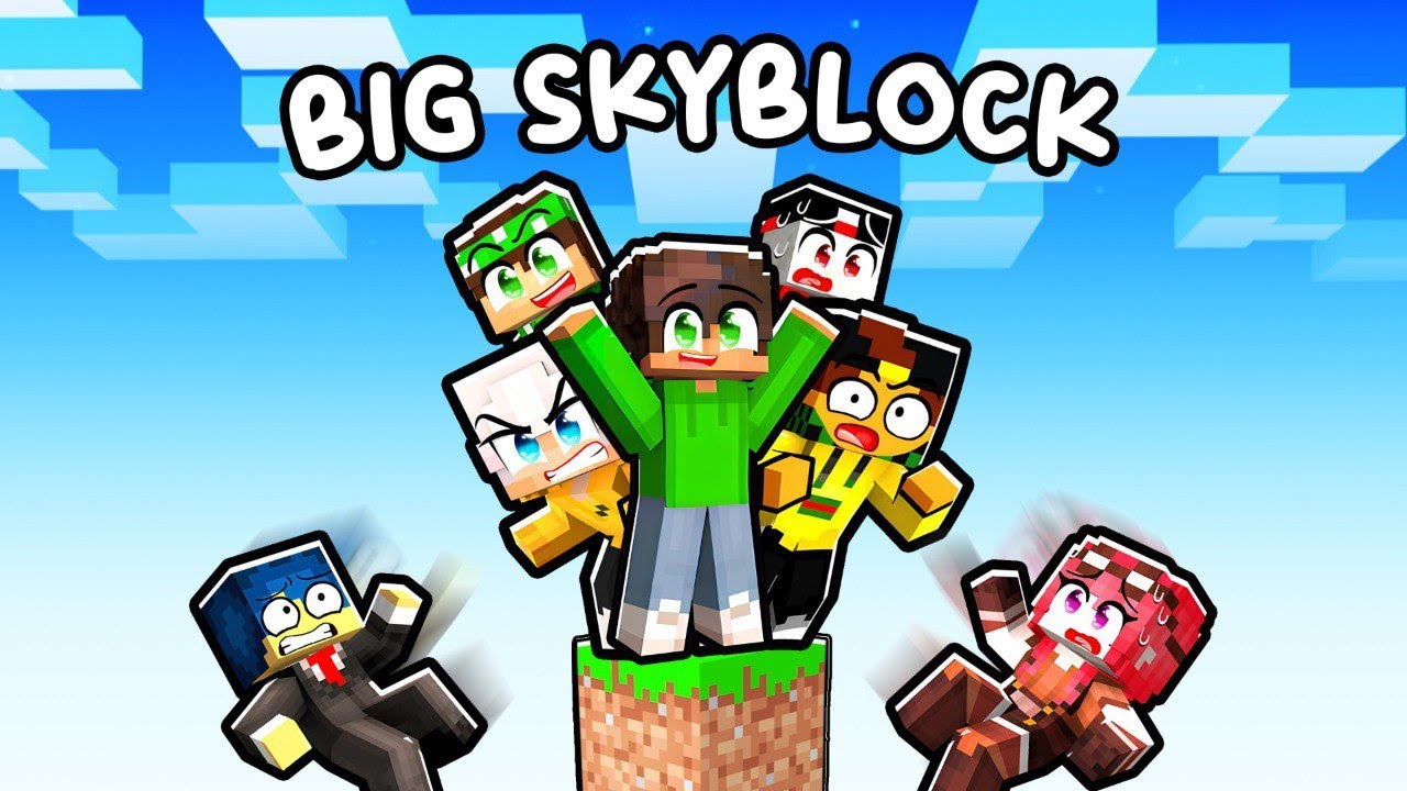 SONO ENTRATO nella BIG SKYBLOCK in Minecraft #1