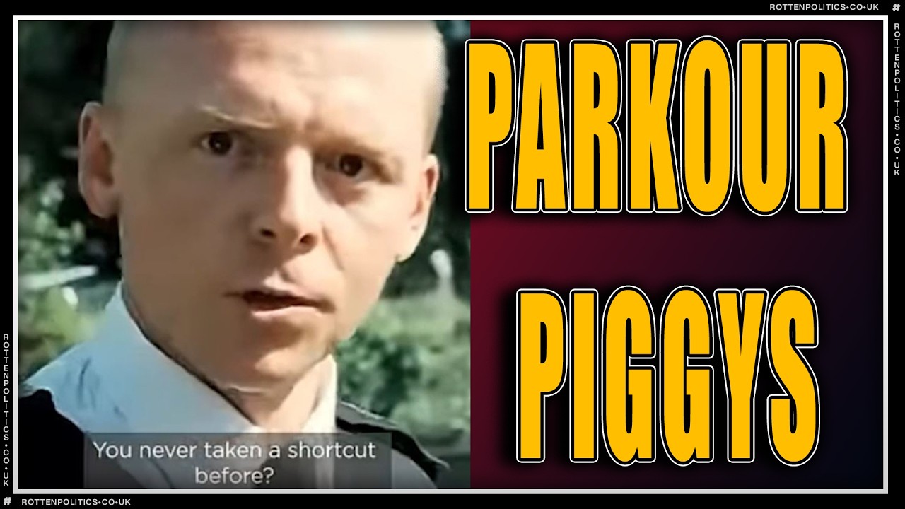 Паркур свиной забег