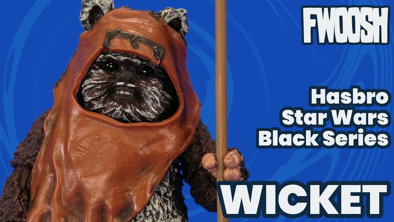 Star Wars Black Series Wicket Ewok Return of the Jedi 40th Anniversary Action Figure Review