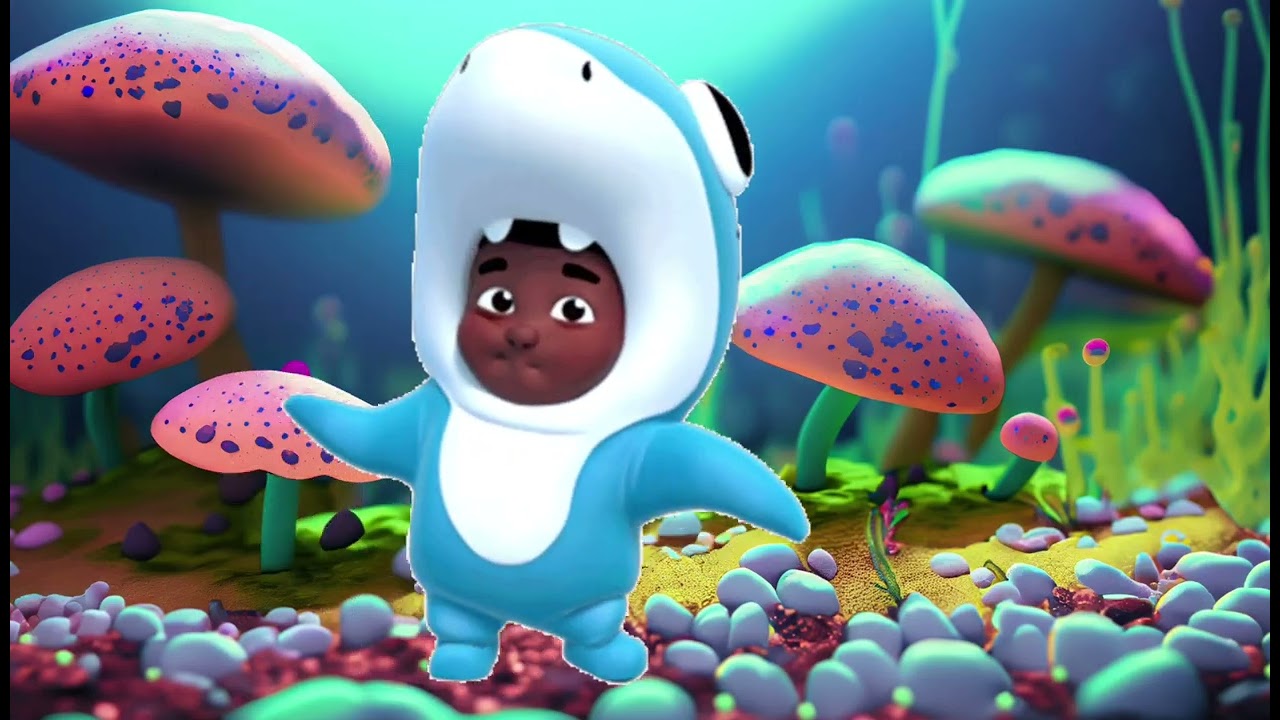 Brother Shark doo doo doo doo #babysharksingalong #childrenssong 
