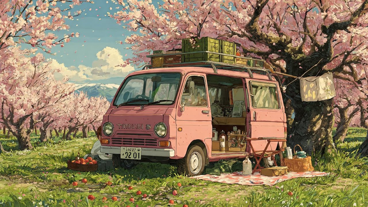 🚐🌌 Van Life Lo-fi Live | Nonstop Roadtrip Chill Mix | Cozy Night Drive & Study Beats